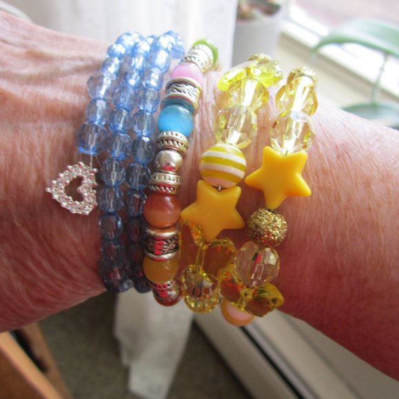 Colorful Boho  3 Bracelet Bundle - Picture 1 of 3